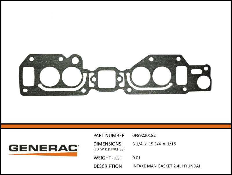 Generac 0F89220182