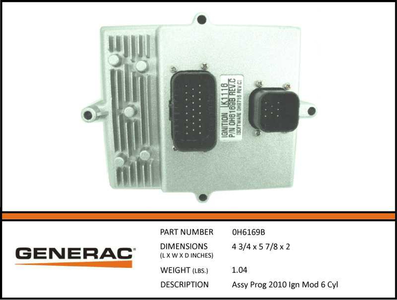 Generac 0H6169A