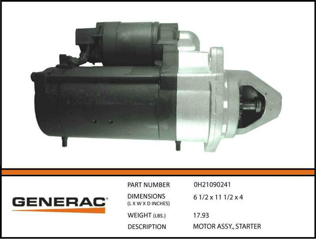 Generac 0H21090241