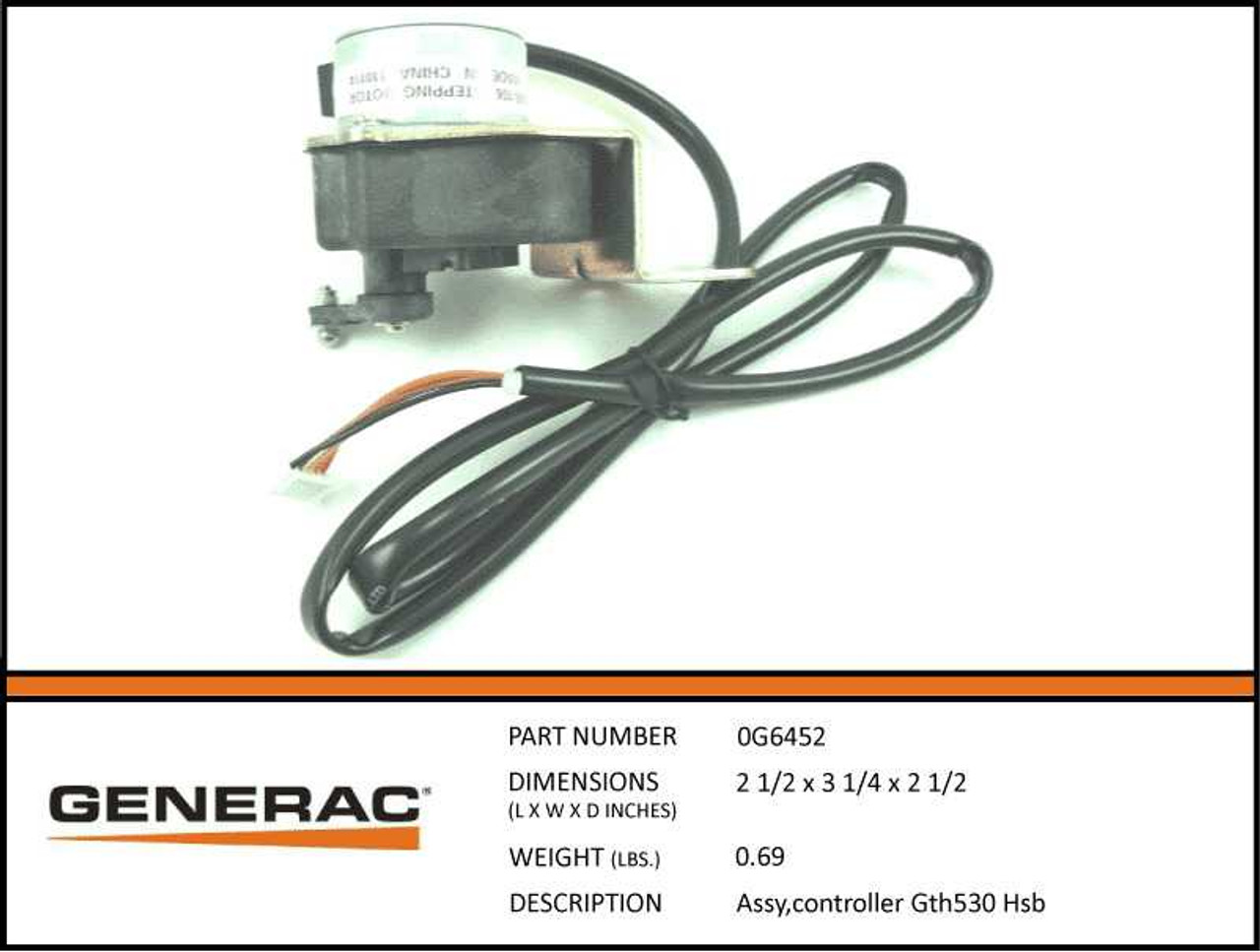 Generac 0G6452 List View