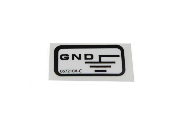Decal Ground Lug