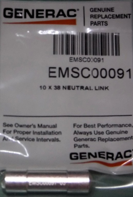 Generac EMSC00091 10 X 38 Neutral Link