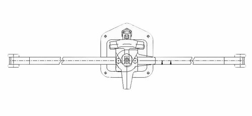 Latch,Sierra Pacific,1187 Whls
