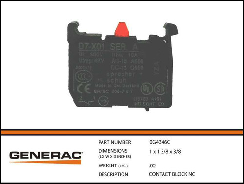 Generac 0G4346C