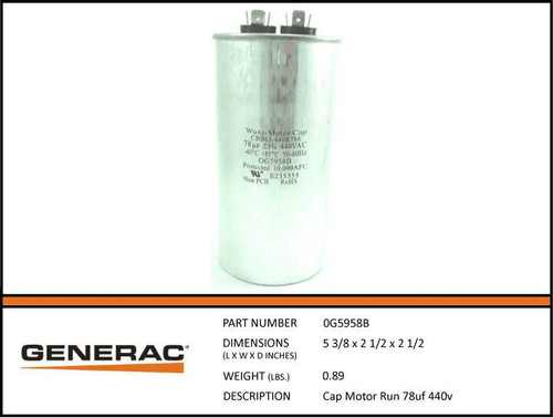 Generac 0G5958B