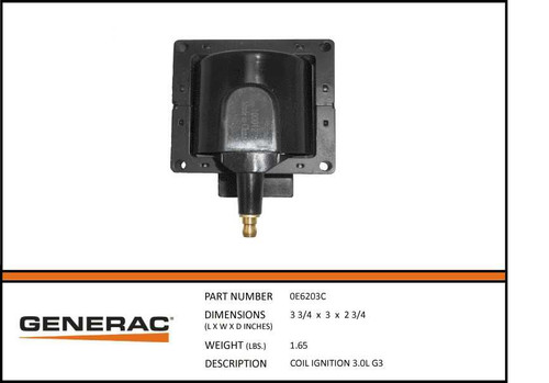 Generac 0E6203C Coil Ignition