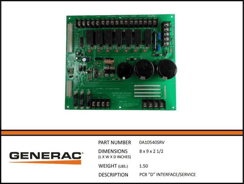 Generac 0A10540SRV