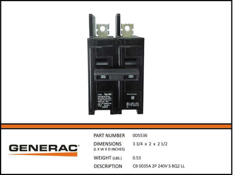 Generac 0D5536