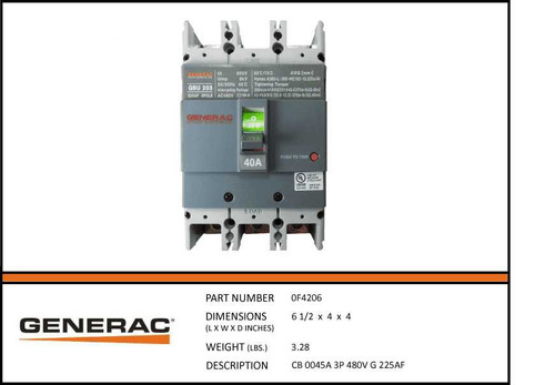 Generac 0F4206