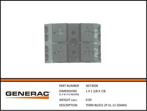 Generac 0D7393R