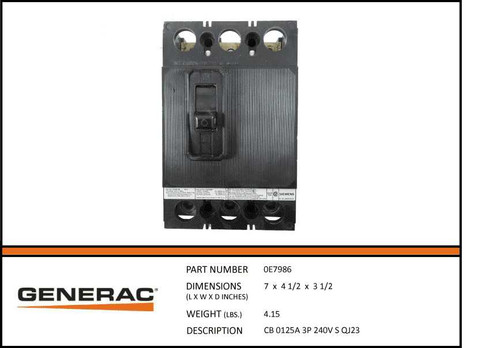 Generac 0E7986