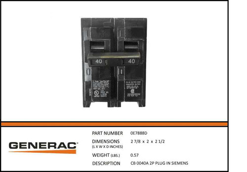 Generac 0E7888D