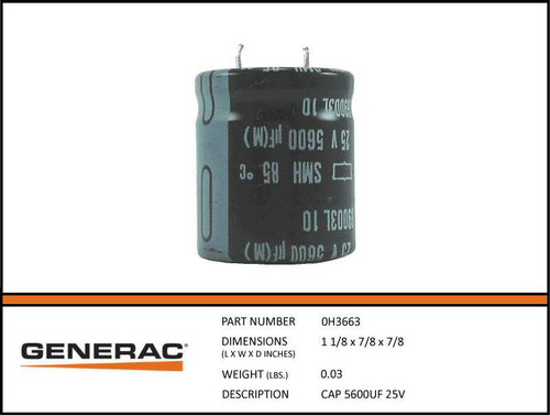 Generac 0H3663