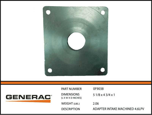 Generac 0F9038