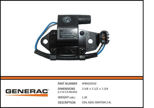 Generac 0F89220102