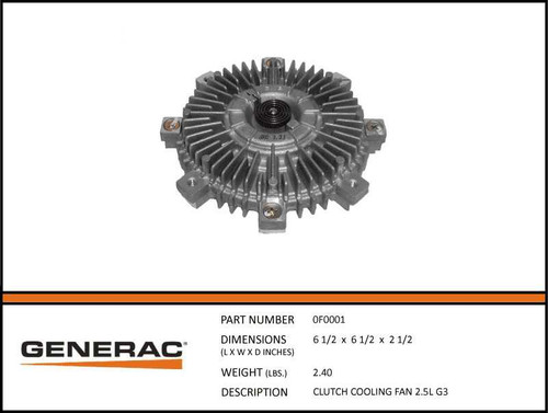 Generac 0F0001