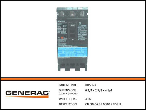 Generac 0D5563