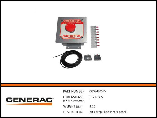 Generac 0G59430SRV