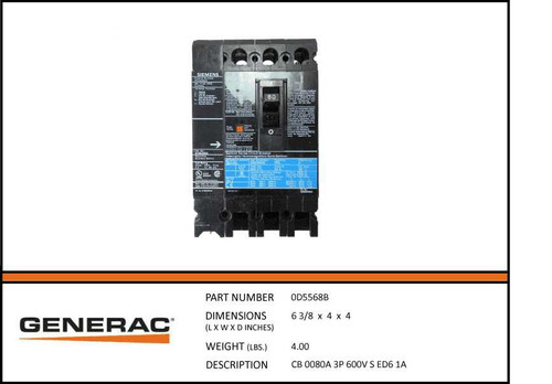 Generac 0D5568B