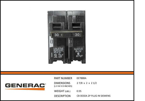 Generac 0E7888A