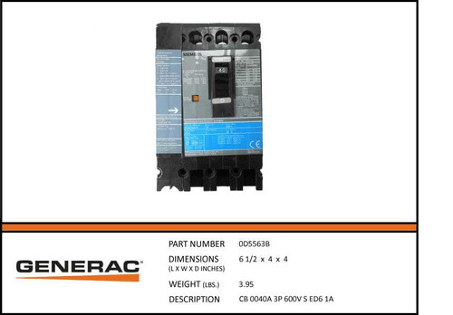 Generac 0D5563B