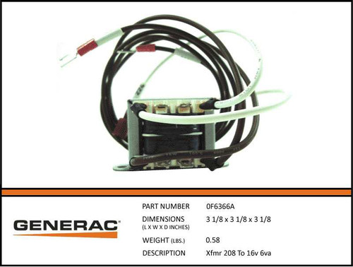 Generac 0F6366A