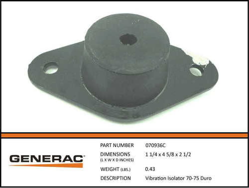 Generac 070936C List View