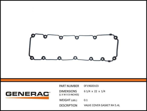 Generac 0F19600103