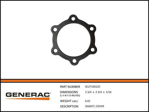 Generac 0C27100225