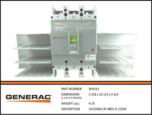 Generac 0F4151