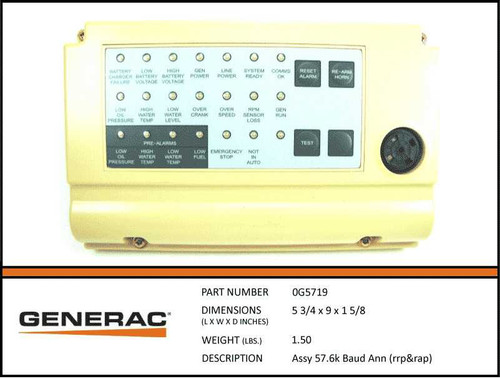 Generac 0G5719