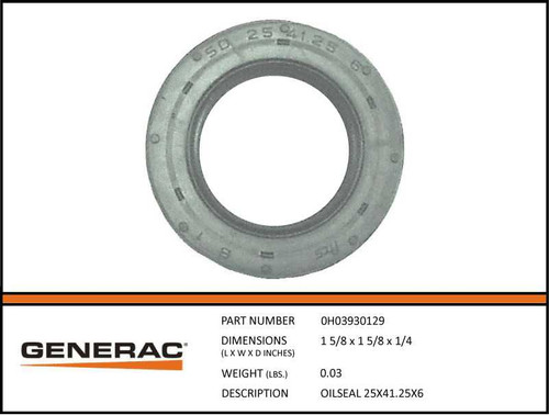 Generac 0H03930129