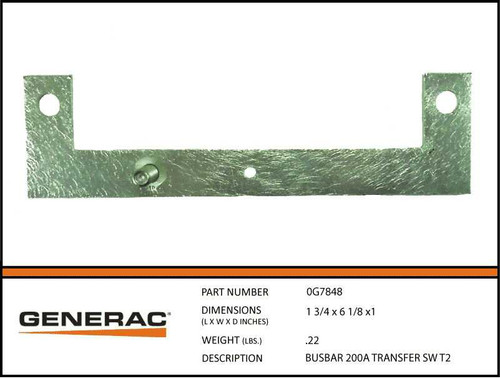 Generac 0G7848