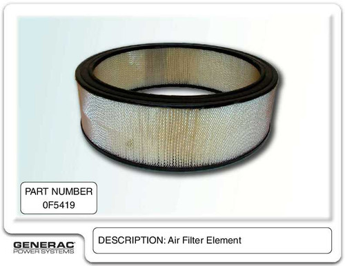 Generac 0F5419 Guardian Air Filter