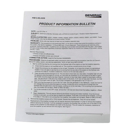 Breather Gasket Replacement