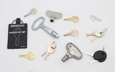 Generac 0D6103 Master Key Set | Generator Magic