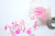 Pretty in Pink Confetti Rings Bachelorette Party