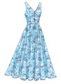 Vogue Patterns V8997 | Misses' Princess Seam V-Neck Dresses