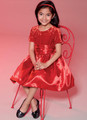 McCall's M7648 (Digital) | Childrens'/Girls' Gathered Dresses with Petticoat and Sash