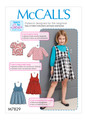 McCall's M7829 (Digital) | Children's/Girls' Tops and Jumpers | Front of Envelope
