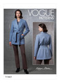 Vogue Patterns V1663 | Misses' Jacket, Top & Pants | Front of Envelope
