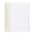 Address Book Refill Pages/Tab Index Dividers