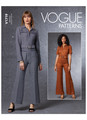 Vogue Patterns V1719 | Misses' Jumpsuit & Belt | Front of Envelope