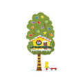 A Teachable Town Large Seasonal Tree House Bulletin Board Set