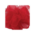 Offray Simply Sheer Asiana Ribbon Scarlet