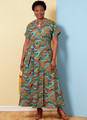Butterick B6873 | Women's Dress and Sash