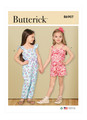 Butterick B6907 | Children's Romper, Jumpsuit and Sash