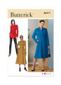 Butterick B6917 (Digital) | Misses' Coat | Front of Envelope