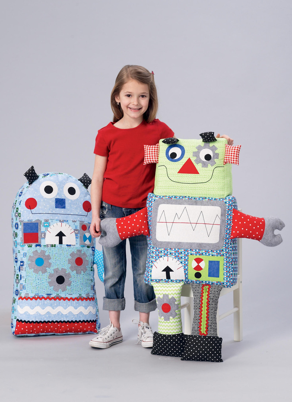 robot plush toy