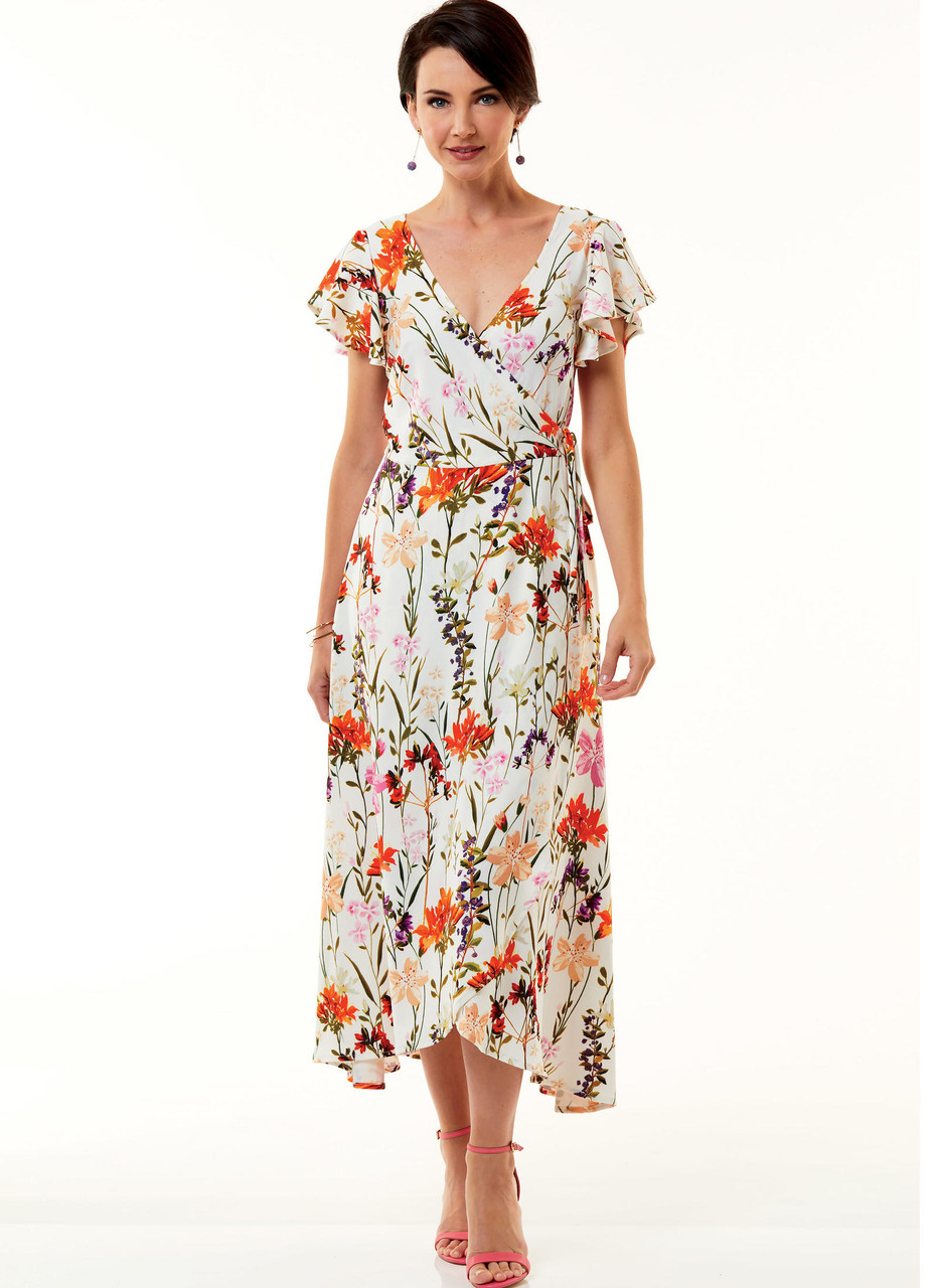 B6543 | Misses' Wrap Dress | Butterick Patterns